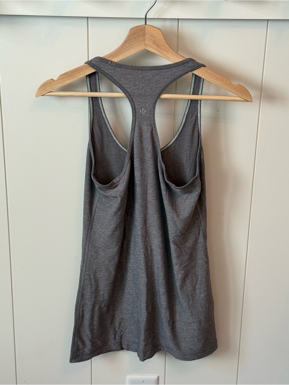 lululemon athletica Charcoal Gray Racerback Tank